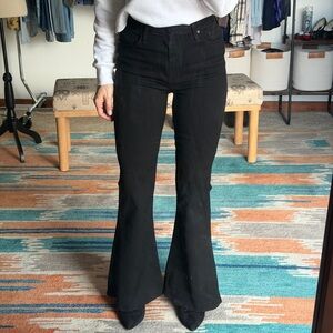 Just Black Denim Flare Jeans - Made in USA